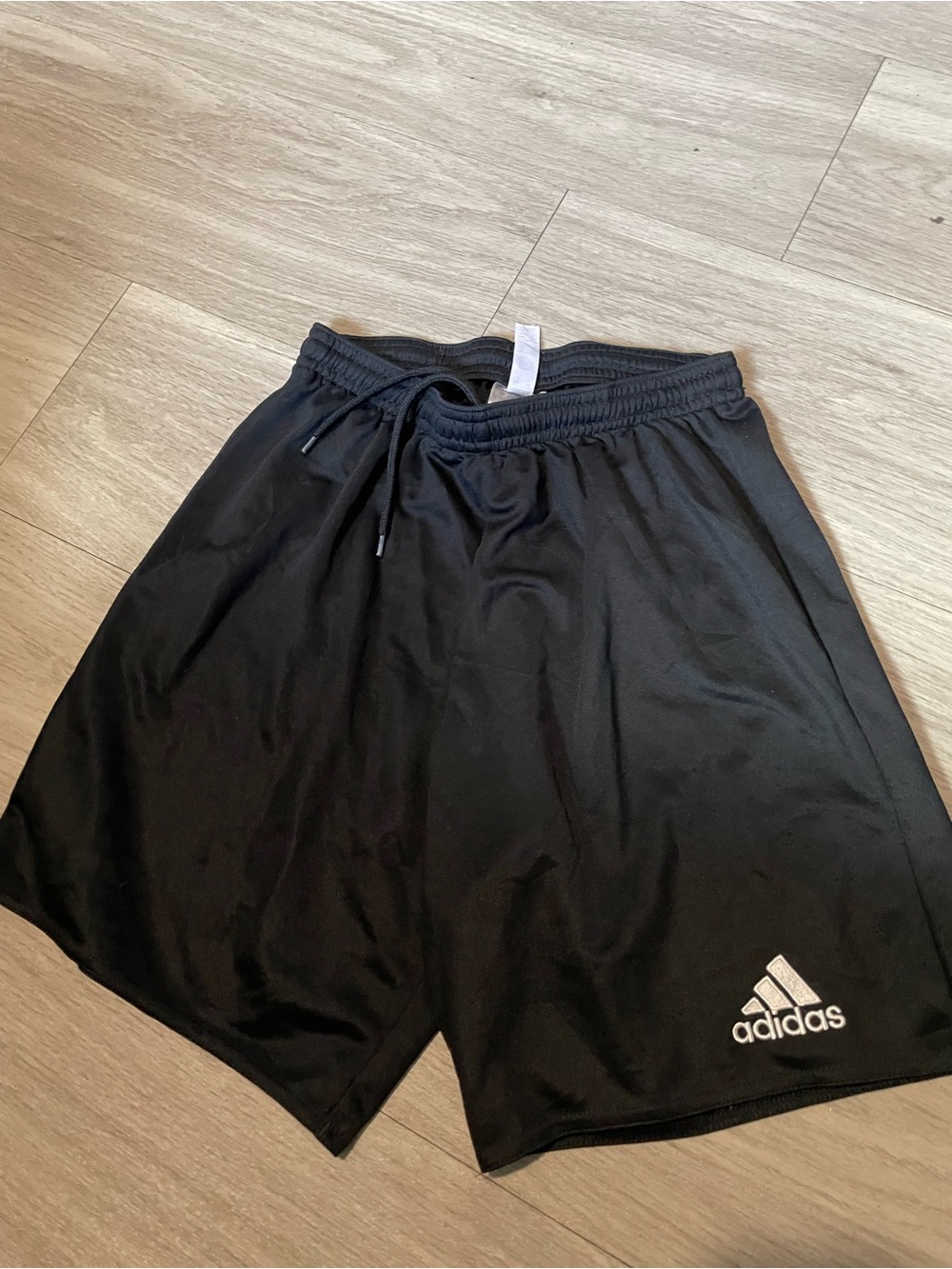 adidas Black Men's Athletic Shorts with Logo